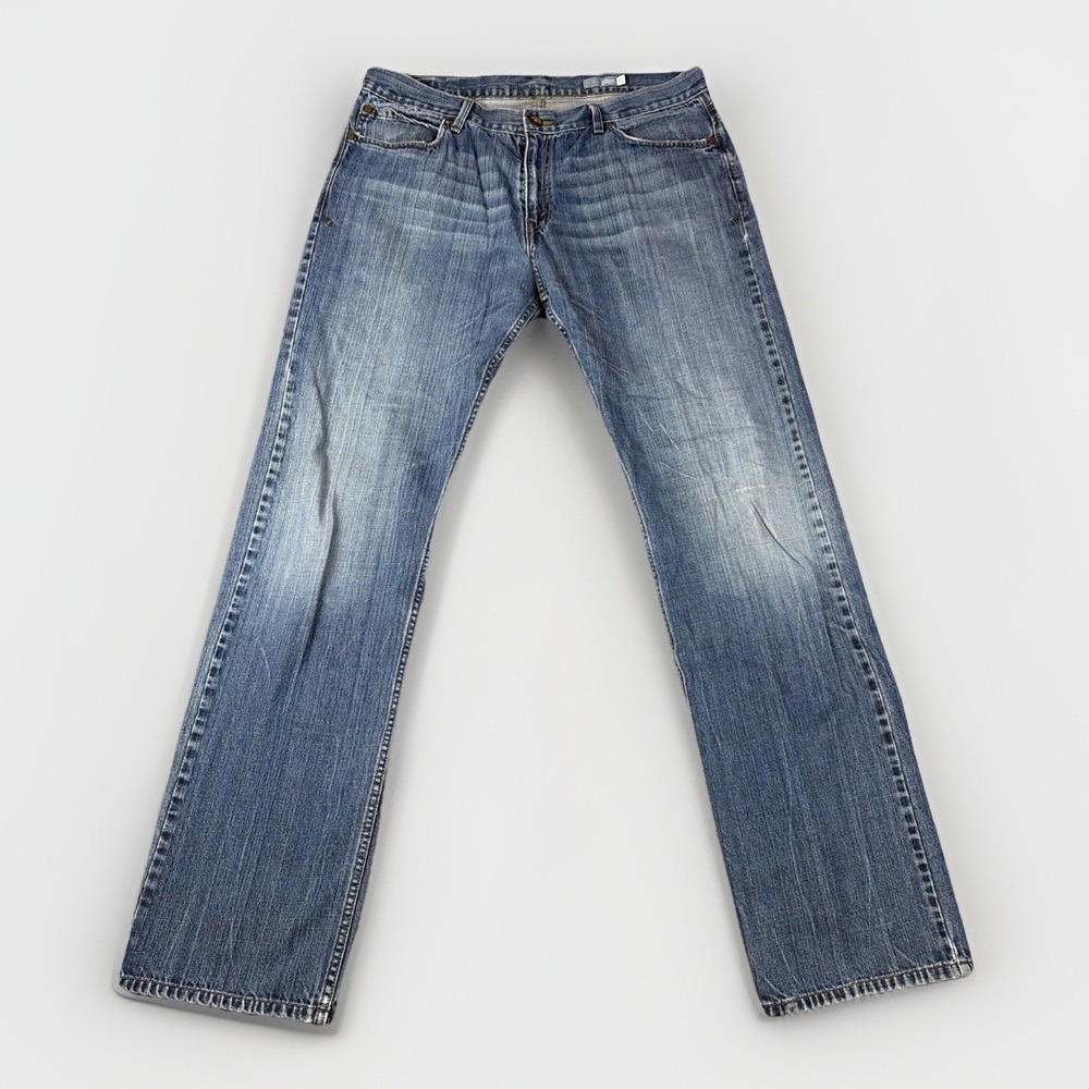 Levi's SilverTab Slim Jeans Mens 38x38 Blue Denim Straight Leg 100% Cotton